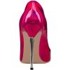imageFSJ Women High Heels Closed Pointed Toe Pumps Sexy Slip On Metal Stilettos Party Wedding Daily Wear Basic Fashion Dressy Shoes Size 416 USFuchsia