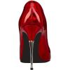 imageFSJ Women High Heels Closed Pointed Toe Pumps Sexy Slip On Metal Stilettos Party Wedding Daily Wear Basic Fashion Dressy Shoes Size 416 USRed