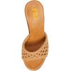 imageFSJ Women Braided Open Toe Sandal Platform Chunky High Heel Mule Woven Slip On Comfortable Fashion Summer Slippers Slide Shoes Size 416 USBrown