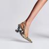 imageFSJ Women Chic Pointed Toe Butterfly High Heel Slingback Pumps Special Slip On Ankle Strap Ladies Party Wedding Dress Shoes Size 416 USButterfly