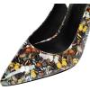 imageFSJ Women Chic Pointed Toe Butterfly High Heel Slingback Pumps Special Slip On Ankle Strap Ladies Party Wedding Dress Shoes Size 416 USButterfly