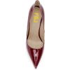 imageFSJ Slip On Pearl Beaded High Heel Slip On Pump Pointed Toe Mirror Effect Classic Party Club Shoe for Women 415 USDark Red