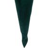 imageFSJ Women Trendy Pointed Toe Chain High Heel Over The Knee Boots Stretch Pull On Ladies Fashion Winter Warm Long Boots Size 416 USDark Green