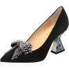 Black Suede Bows