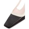 imageFSJ Women Fashion Square Toe Pumps Rhinestones Chunky Low Heel Cutout Slingback Sandals Shoes Size 415 USBlack
