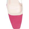 imageFSJ Women Fashion Square Toe Pumps Rhinestones Chunky Low Heel Cutout Slingback Sandals Shoes Size 415 USHot Pink