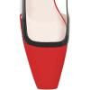 imageFSJ Women Fashion Square Toe Pumps Rhinestones Chunky Low Heel Cutout Slingback Sandals Shoes Size 415 USRed Crystal Heel