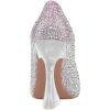 imageFSJ Women Sexy Pointed Toe Pumps Chic Transparent Chunky High Heel Slip On Closed Toe Office Lady Formal Wedding Party Dress Shoes Size 416 USRhinestones
