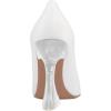 imageFSJ Women Sexy Pointed Toe Pumps Chic Transparent Chunky High Heel Slip On Closed Toe Office Lady Formal Wedding Party Dress Shoes Size 416 USWhite