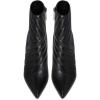 imageFSJ Women Fashion Ankle Boot Sexy Pointed Toe Stiletto High Heel Side Zipper Dressy Short Booties Size 415 USBlack
