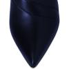 imageFSJ Women Fashion Ankle Boot Sexy Pointed Toe Stiletto High Heel Side Zipper Dressy Short Booties Size 415 USBlue