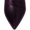 imageFSJ Women Fashion Ankle Boot Sexy Pointed Toe Stiletto High Heel Side Zipper Dressy Short Booties Size 415 USPurple