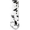 imageFSJ Women Pointed Toe Block High Heel Ankle Boots Glossy Patent Leather Party Dress Booties Size 415 USCow