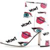 imageFSJ Women Pointed Toe Block High Heel Ankle Boots Glossy Patent Leather Party Dress Booties Size 415 USKisseyes