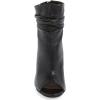 imageFSJ Women Stylish Peep Toe Slouch Ankle Boots Chunky Stacked Heels Party Prom Nightclub Evening Dress Shoes Size 415 USBlack