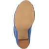 imageFSJ Women Stylish Peep Toe Slouch Ankle Boots Chunky Stacked Heels Party Prom Nightclub Evening Dress Shoes Size 415 USBlue