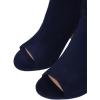 imageFSJ Women Stylish Peep Toe Slouch Ankle Boots Chunky Stacked Heels Party Prom Nightclub Evening Dress Shoes Size 415 USBlue Side Zipper