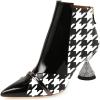 Plaid Crystal Heel