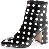 Black Polka Dots