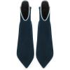 imageFSJ Women Chic Pointed Toe Stiletto High Heel Ankle Boots Elastic Pull On Party Dress Morden Ladies Shoes Size 415 USTeal