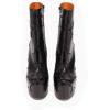 imageFSJ Women Gorgeous Platform Ankle Boots Closed Round Toe Chunky High Heel Pull On Shoes Size 415 USBlack Stars