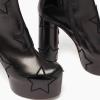 imageFSJ Women Gorgeous Platform Ankle Boots Closed Round Toe Chunky High Heel Pull On Shoes Size 415 USBlack Stars