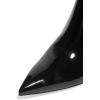 imageFSJ Women Pointed Toe Mid Kitten Heels Ankle Boots Glossy Patent Leather Winter Booties Size 415 USBlack