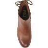 imageFSJ Women Classic Round Toe Lace Up Ankle Bootie Block Chunky Heel Side Zipper Cowboy Fashion Chelsea Boots Party Dress Short Booties Size 415 USBrown