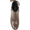 imageFSJ Women Classic Round Toe Lace Up Ankle Bootie Block Chunky Heel Side Zipper Cowboy Fashion Chelsea Boots Party Dress Short Booties Size 415 USTaupe