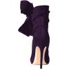 imageFSJ Women Pointed Toe Stiletto Heel Ankle Boots Side Zipper Tie Bowknot Booties Western Fashion Nightclub Shoes Size 416 USPurple