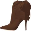 imageFSJ Women Pointed Toe Stiletto Heel Ankle Boots Side Zipper Tie Bowknot Booties Western Fashion Nightclub Shoes Size 416 USSienna