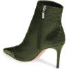imageFSJ Women Sexy Lizardskin Ankle Boots Pointy Toe Slender High Heels Winter Party Shoes Size 415 USGreen