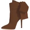 imageFSJ Women Pointed Toe Stiletto Heel Ankle Boots Side Zipper Tie Bowknot Booties Western Fashion Nightclub Shoes Size 416 USSienna