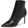 imageFSJ Women Sexy Lizardskin Ankle Boots Pointy Toe Slender High Heels Winter Party Shoes Size 415 USBlack