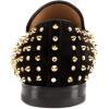 imageFSJ Mens ampamp Womens Trendy Spiked Rivets Studded Loafers Shoes Round Toe Low Heel Comfort Slip On Unisex Dress Smoking Slipper Size 714 USBlack  Gold Spikes