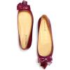 imageFSJ Pointed Toe Flat Loafers for Women Block Low Heel Bowknot Pumps Comfortable Slipon Outfit Office ShoesFuchsia