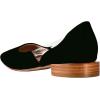 imageFSJ Women Comfort Pointed Toe Low Heel Flat Pumps Slip On Party Dress Walking Casual Office Shoes Size 415 USBlack