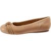 imageFSJ Women Cute Knot Round Toe Flats Comfort Walking Ballet Slip On Party Dress Casual Shoes Size 415 USSienna Brown