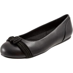 imageFSJ Women Cute Knot Round Toe Flats Comfort Walking Ballet Slip On Party Dress Casual Shoes Size 415 USBlack