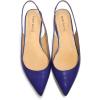 imageFSJ Pointed Toe Slingback Flats Low Square Heel Slide Sandals Comfortable Slip on Walking Office ShoesPurple