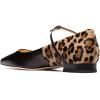 imageFSJ Women Sexy Leopard Prints Flats Hidden Low Heels Pumps Closed Pointy Toe Slip On Shoes Size 415 USBlack