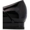 imageFSJ Women Sexy Leopard Prints Flats Hidden Low Heels Pumps Closed Pointy Toe Slip On Shoes Size 415 USBlack Leather