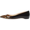 imageFSJ Women Sexy Leopard Prints Flats Hidden Low Heels Pumps Closed Pointy Toe Slip On Shoes Size 415 USLeopardgradient