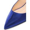 imageFSJ Women Sexy Leopard Prints Flats Hidden Low Heels Pumps Closed Pointy Toe Slip On Shoes Size 415 USNavy