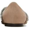imageFSJ Women Trendy Pointed Toe Ballet Flats Crystal Crossover Straps Slip On Walking Shopping Girls Shoes Size 415 M USBrown Suede