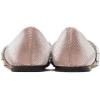 imageFSJ Women Trendy Pointed Toe Ballet Flats Crystal Crossover Straps Slip On Walking Shopping Girls Shoes Size 415 M USPink