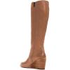 imageFSJ Women Comfortable Side Zipper Wedge High Heel Point Toe Fancy Pull On Ladies Fashion Winter Boot Size 415 USPeru