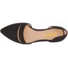 imageFSJ Women Cute DOrsay Ballet Flat for Comfort Pointed Toe Low Heel Dress Casual Shoe Size 415 USBlack