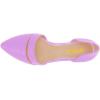 imageFSJ Women Cute DOrsay Ballet Flat for Comfort Pointed Toe Low Heel Dress Casual Shoe Size 415 USPurple