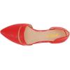 imageFSJ Women Cute DOrsay Ballet Flat for Comfort Pointed Toe Low Heel Dress Casual Shoe Size 415 USRed